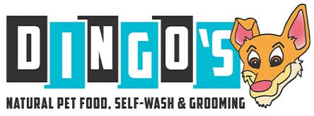 Dingos Natural Pet Food, Self-Wash, & Grooming Logo